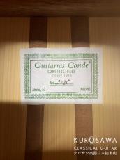Conde Hermanos [コンデ・エルマノス] ギターラス・コンデ Guitarras Conde Model:No.8 Blanca 松・シープレス【日本総本店2F 在庫品】_10