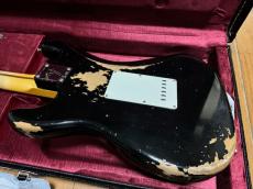 Fender Custom Shop '69 Stratocaster Heavy Relic - Handwound PU's / Black_4