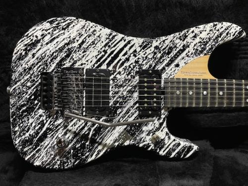 Washburn N4 Nuno Bettencourt Black/White Splatter/ ウァッシュバーン/新品/全国一律送料無料