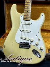 Fender Stratocaster 1956 "Original" White Blonde w/Ash Body /Virgin Solder & Original Black Bobbin PU 3.49kg "Ultra Rare 50's Custom Order Color"_2