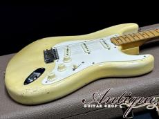 Fender Stratocaster 1956 "Original" White Blonde w/Ash Body /Virgin Solder & Original Black Bobbin PU 3.49kg "Ultra Rare 50's Custom Order Color"_6