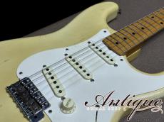 Fender Stratocaster 1956 "Original" White Blonde w/Ash Body /Virgin Solder & Original Black Bobbin PU 3.49kg "Ultra Rare 50's Custom Order Color"_7