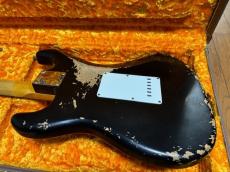 Fender Custom Shop  '62 Stratocaster Heavy Relic - Handwound PU's / Black_4