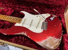 Fender Custom Shop '57 Stratocaster Heavy Relic - Handwound PU's / Candy Apple RED