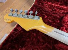 Fender Custom Shop '57 Stratocaster Heavy Relic - Handwound PU's / Candy Apple RED_6