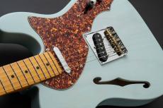 Fender FSR Limited American Professional II Telecaster Thinline -Transparent Daphne Blue-_4