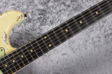 Fender Custom Shop MBS 1961 Stratocaster Heavy Relic by Dale Wilson / Super Faded Aged Olympic White [3.55kg]_6