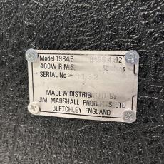 Marshall 1984B ベース用キャビネット 4x12 400W 16Ω_3