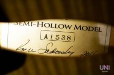 Sadowsky Semi Hollow Model VAM (Vintage Amber)_6
