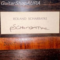 Roland Scharbatke　[ローランド・シャルバトケ] クラシックギター_5
