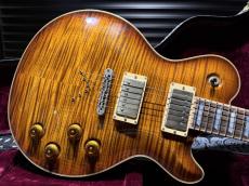 David Thomas McNaught David Thomas McNaught Vintage Single Cut Light Tigers Eye Burst (Premium Diamond Flame)