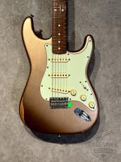 Fender Mexico 2021 Stratocaster 75th Road Worn Harvest Gold Relic