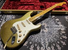 Fender Custom Shop Fender Custom Shop 1957 Stratocaster Relic / Gold Sparkle_2