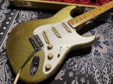 Fender Custom Shop Fender Custom Shop 1957 Stratocaster Relic / Gold Sparkle_3