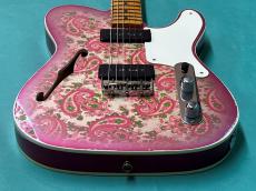 Fender Custom Shop 2022 Limited Edition Dual P90 Telecaster Relic Aged Pink Paisley_9