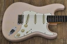 Fender Custom Shop 63 StratoCaster Shell Pink journeyman Relic 30th Anniversary Limited Edition_7