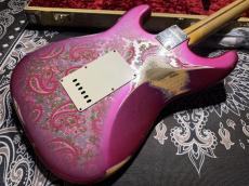 Fender Custom Shop Fender Custom Shop NAMM Ltd Mischief Maker Heavy Relic / Pink Paisley_7