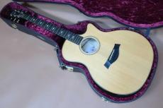 Taylor Builder’s Edition 614ce / Terrified Sitka Spruce Top・Solid Flamed Maple Side and Back・Beveled Cutaway・Scepter Inlay・Ebony Fingerboard and Bridge・V-Class Bracing・With Pickup System ES-2・Silent Satin Fi