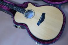 Taylor Builder’s Edition 614ce / Terrified Sitka Spruce Top・Solid Flamed Maple Side and Back・Beveled Cutaway・Scepter Inlay・Ebony Fingerboard and Bridge・V-Class Bracing・With Pickup System ES-2・Silent Satin Fi_2