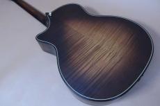 Taylor Builder’s Edition 614ce / Terrified Sitka Spruce Top・Solid Flamed Maple Side and Back・Beveled Cutaway・Scepter Inlay・Ebony Fingerboard and Bridge・V-Class Bracing・With Pickup System ES-2・Silent Satin Fi_6