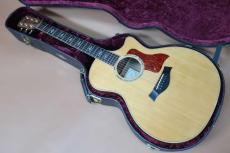 Taylor 814ce / Solid Sitka Spruce Top・Solid Indian Rosewood Side and Back・Tropical Mahogany Neck・Ebony Fingerboard・Gloss Finish・Abalone Rosette・Expression System 1 (ES-1)【With Original Hard Case】2013年製