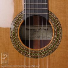 Matsui Hiroyasu (松井 啓泰) HM-2 Cutaway 杉 (Nylon Strings)_12