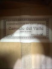 Carmelo del valle カルメロ・デル・バジェ FCWE 2002年製 松・シープレス【日本総本店2F在庫品】_11