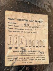 Fender 1964 Vibroverb Amp "AB763"【G-CLUB TOKYO】_16