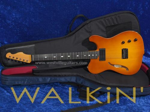 Westville Westville Westel Semi-Hollow (Spruce top, Mahogany back / AL3) 