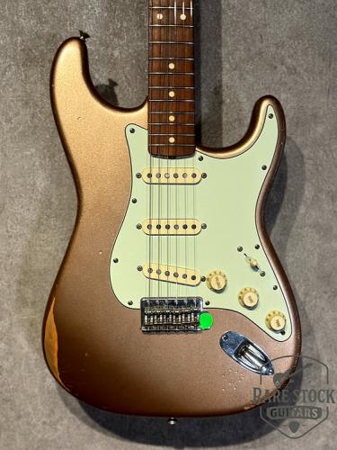 Fender Mexico 2021 Stratocaster 75th Road Worn Harvest Gold Relic