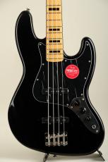 Squier Classic Vibe '70s Jazz Bass MN Black【S/N ICSC25015617】