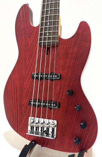 Sire V6 5-String / Candy Apple Red