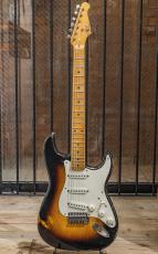 RS Guitarworks Contour Whiteguard "Ash Body" Two Tone Burst Road Killed_2