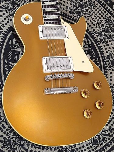 Gibson ~Historic Collection~ 1957 Les Paul Goldtop Reissue Double Gold with Dark Back VOS【#76450】
