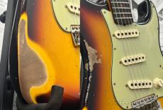 Fender Custom Shop ~2023 Custom Collection~ 1960 Stratocaster Heavy Relic -Aged 3 Color Sunburst- 2023USED!!_7