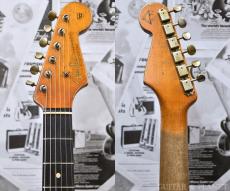 Fender Custom Shop MBS 1963 Stratocaster Heavy Relic -Faded 3 Color Sunburst- by Dale Wilson_5