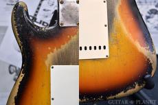 Fender Custom Shop MBS 1963 Stratocaster Heavy Relic -Faded 3 Color Sunburst- by Dale Wilson_10