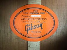 Gibson Custom Shop製　世界限定65本　1962 Southern Jumbo(Country Western)　　セール期間限定価格_8
