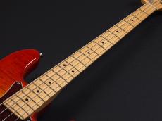 Fender 2024 Collection Made in Japan Hybrid II Jazz Bass Maple Fingerboard ~Flame Sunset Orange Transparent~_8