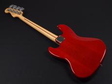 Fender 2024 Collection Made in Japan Hybrid II Jazz Bass Maple Fingerboard ~Flame Sunset Orange Transparent~_12