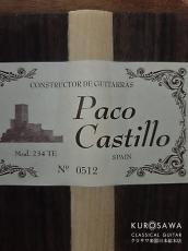 Paco Castillo パコ・カスティージョ 234TE Narrow Neck 松・ローズウッド【日本総本店2F在庫品】_4