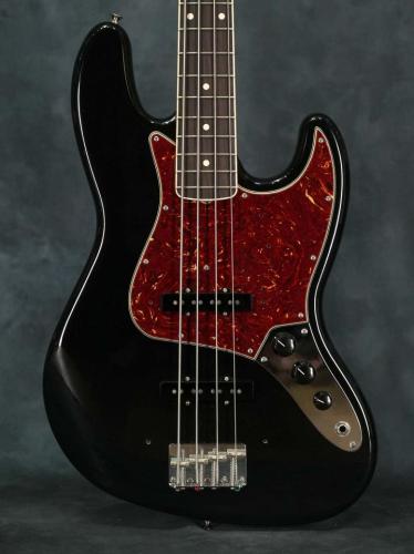 Fender Custom Shop 1966 Jazz Bass NOS Black Matching Head
