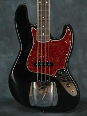 Fender Custom Shop 1966 Jazz Bass NOS Black Matching Head_2