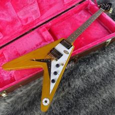 Epiphone 1958 Korina Flying V Aged Natural_5