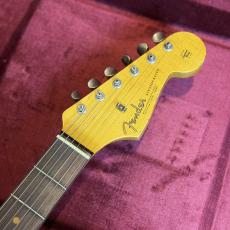 Fender Custom Shop Limited Edition 1964 Stratocaster L-Series Heavy Relic 3A RW FB Aged Daphne Blue_9