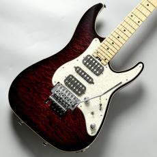 SCHECTER SD-DX-24-AS -Red Natural Sun Burst- 【キルトT×アッシュB】【多彩サウンド】【派手杢】