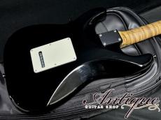 Suhr (OKADA) JE-Line Classic S Antique 2024 Black w/Roasted Flame Maple & SS-Fret EX+++ "Japan Limited Hi-End Spec"_5
