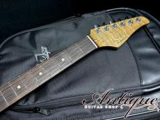 Suhr (OKADA) JE-Line Classic S Antique 2024 Black w/Roasted Flame Maple & SS-Fret EX+++ "Japan Limited Hi-End Spec"_10