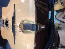 ARIA MM-100/O Maccaferri　TYPE Gipsy Jazz Guitar マイク搭載　【アリア マカフェリ　オーバルタイプ　ジプシージャズギター　MM100 】　　_7
