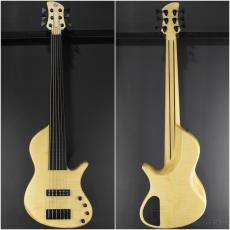 AV BASSES AVS6 Fretless -Natural-【2023/USED】【5.01kg】_2